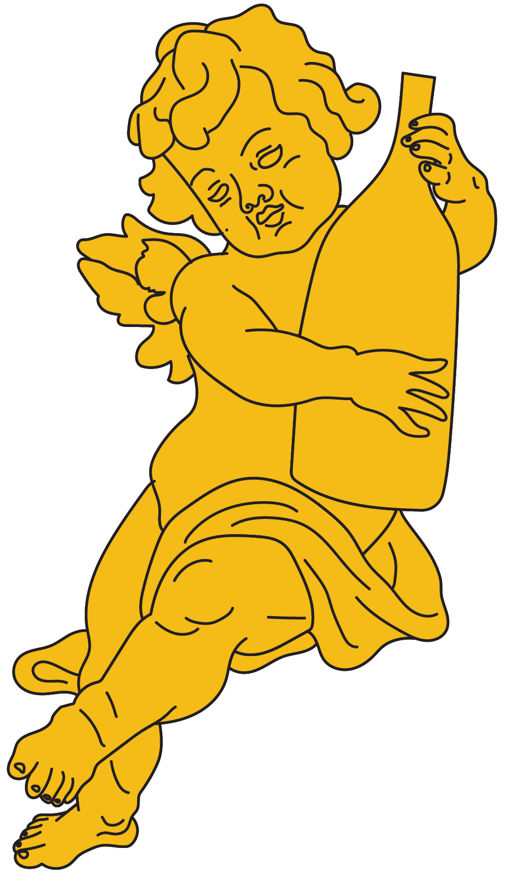 Floating Cherub