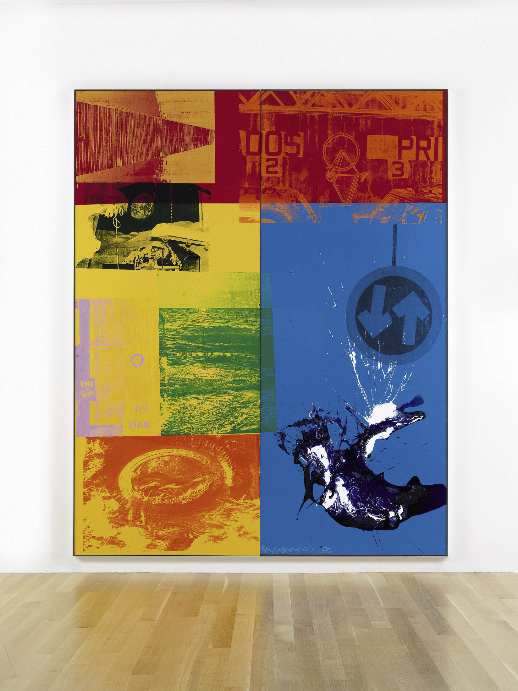Robert Rauschenberg, Spindlegrip (Urban Bourbon), 1988