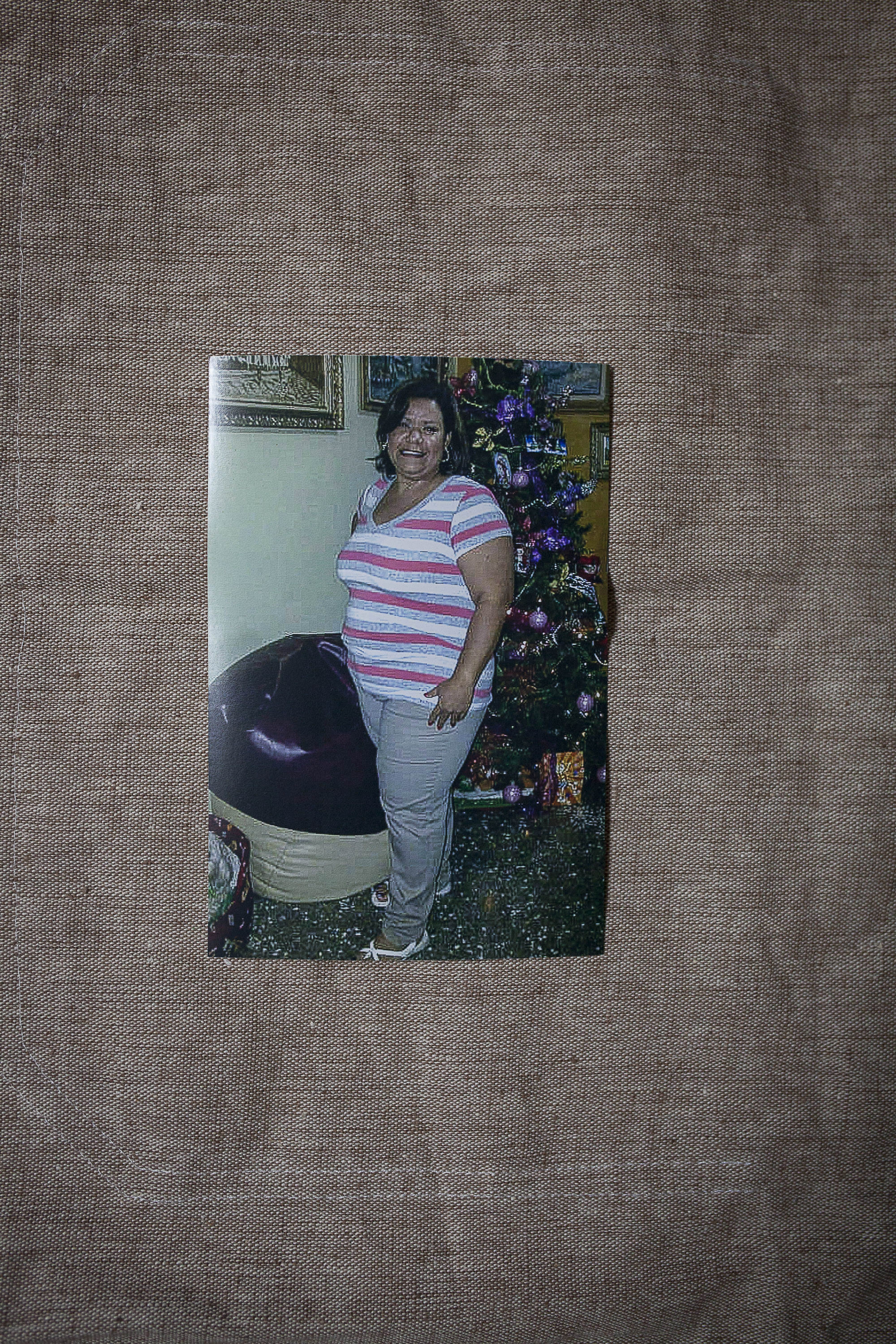 Monica Santaella weighed 258 pounds before the economic collapse.