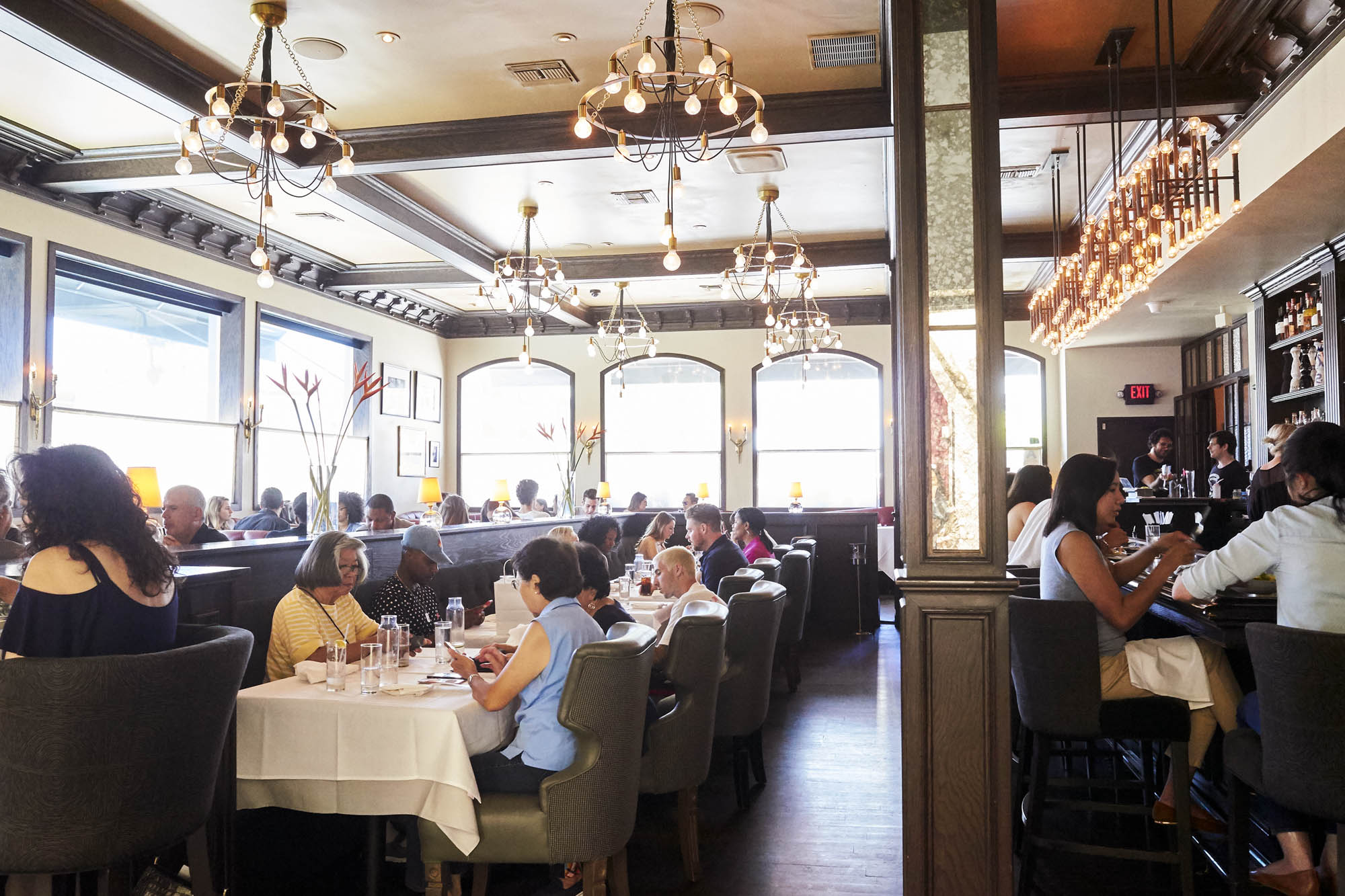 Crossroads Kitchen is a bustling lunch option on the border of West Hollywood.