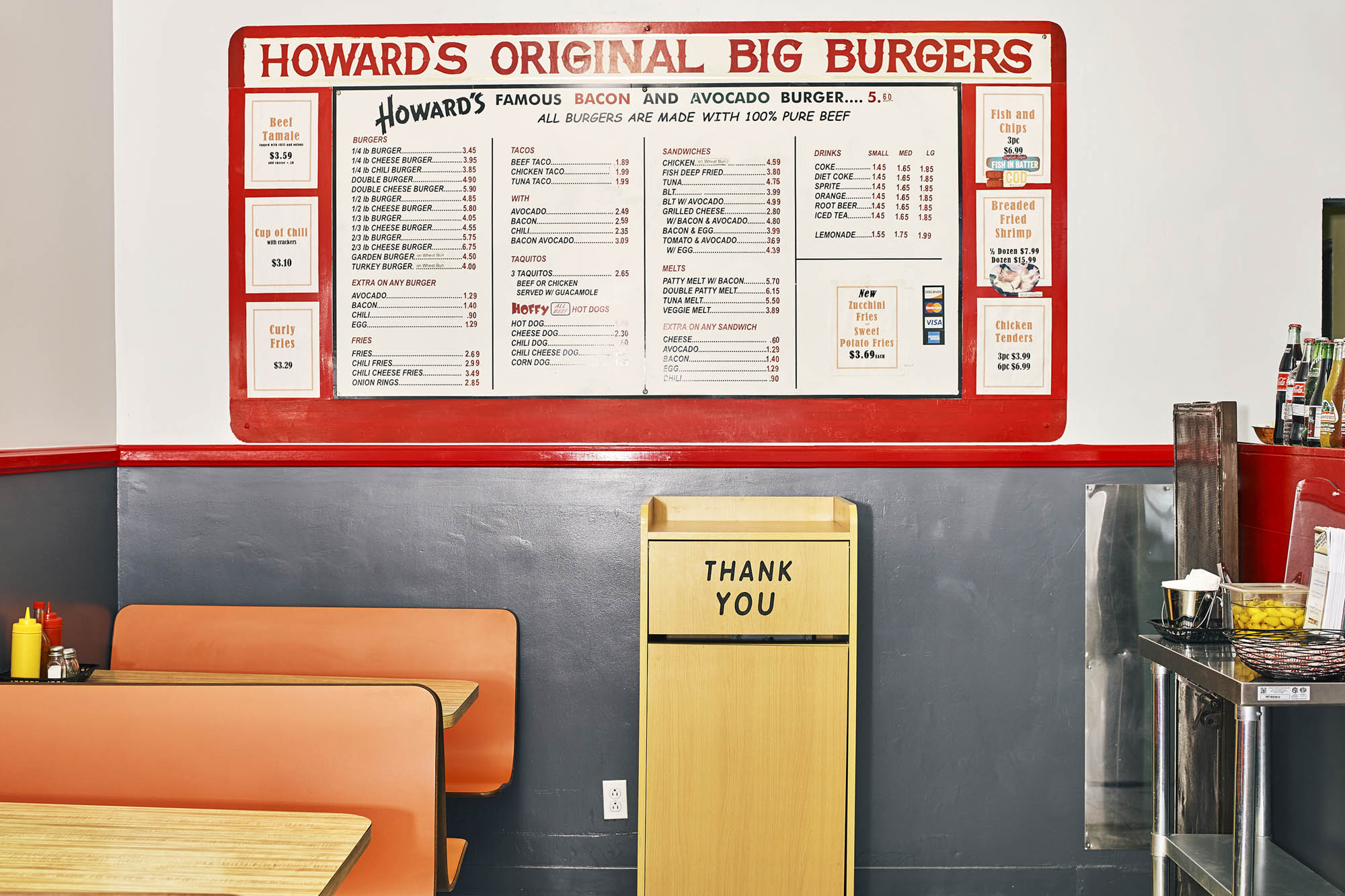 Aside from the prices, not much has changed at Howard’s since the 1970s.